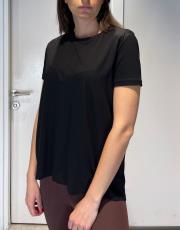 bisiklet yaka pamuk basic tshırt siyah 2